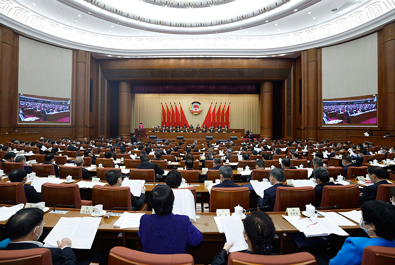 全国政协十三届五次会议举行视频会议