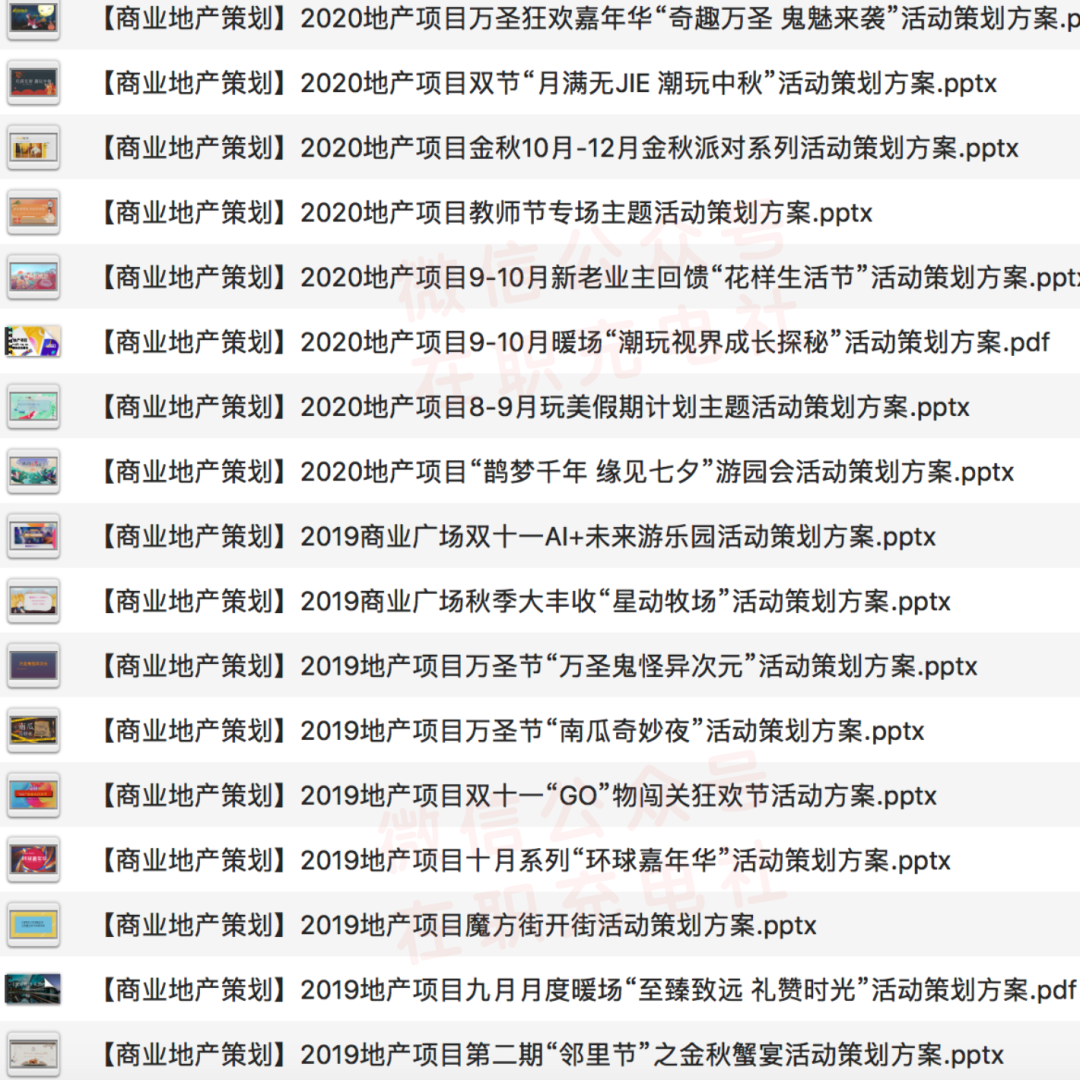 【新增】64份 2020年_商业地产_活动策划案例合集，限时免费下载！