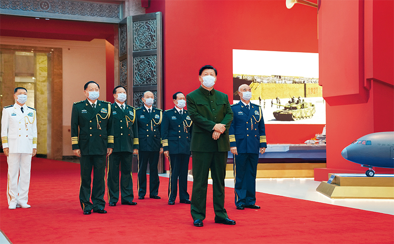 习近平：在庆祝中国人民解放军建军90周年大会上的讲话