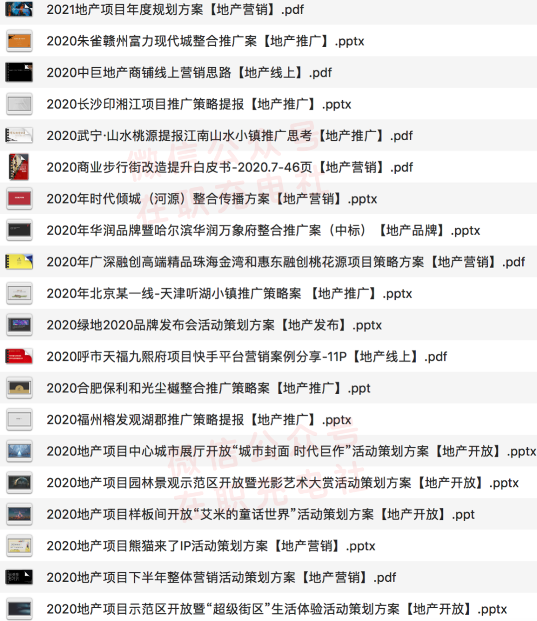 46份 最新地产品牌/推广/开放/发布…策划案例合集，限时免费下载！