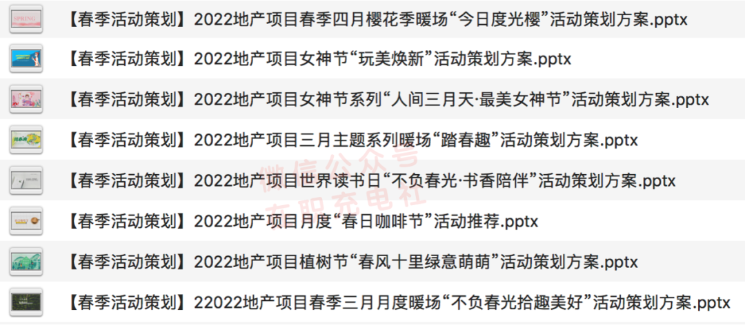 【已更新】26份 2022年地产春季活动策划——植树节/踏春/樱花节/风筝节/读书日…，限时免费下载！