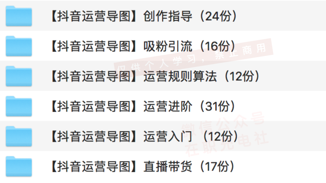 112份 抖音运营_思维导图合集（抖音算法/ 抖音攻略/ 抖音入门进阶/抖音创作…）