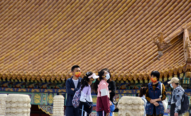 长假游故宫